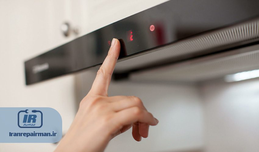 7. عملکرد نادرست پنل لمسی یا دکمهها