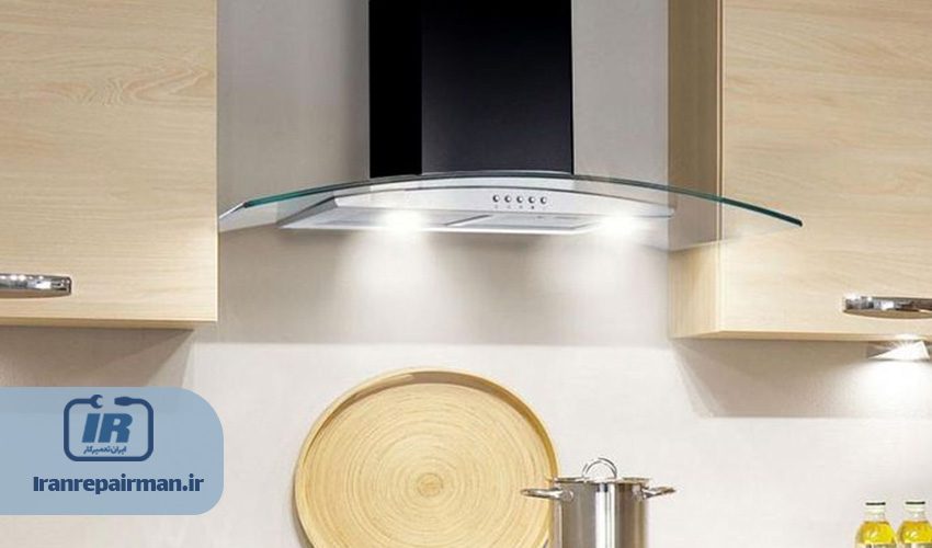 1. ضعف در مکش هود