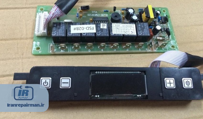 4. مشکل در کلیدها یا پنل کنترل