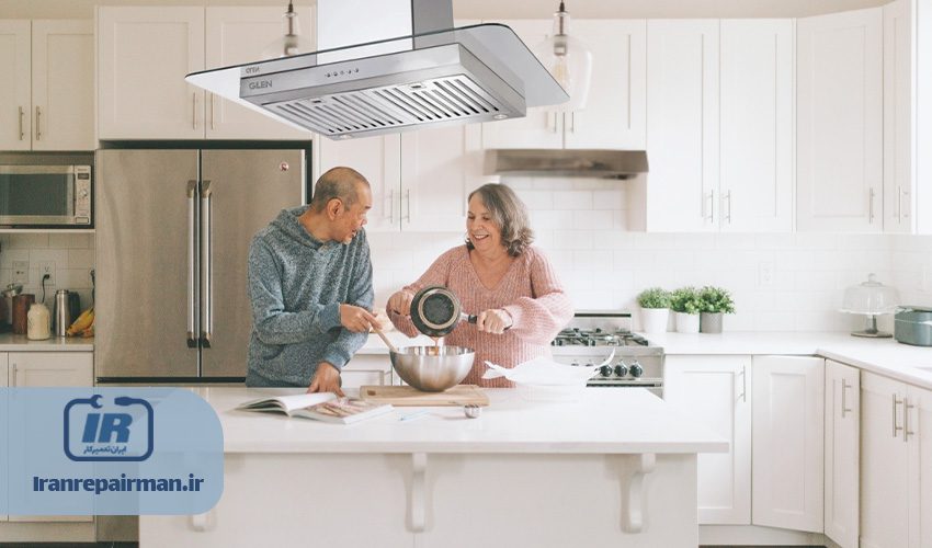 کاهش قدرت مکش هود فورس