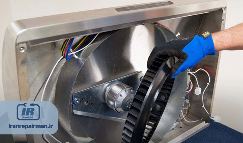 نیمسوز شدن موتور هود